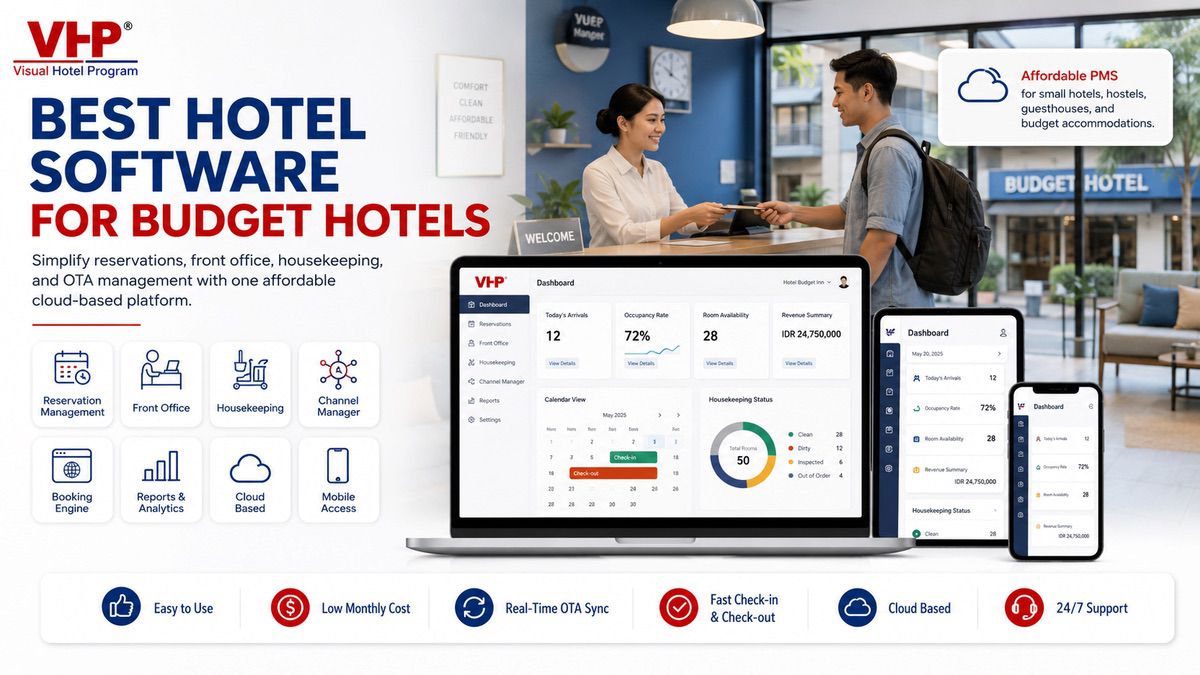 BEST HOTEL SOFTWARE FOR BUDGET HOTELS